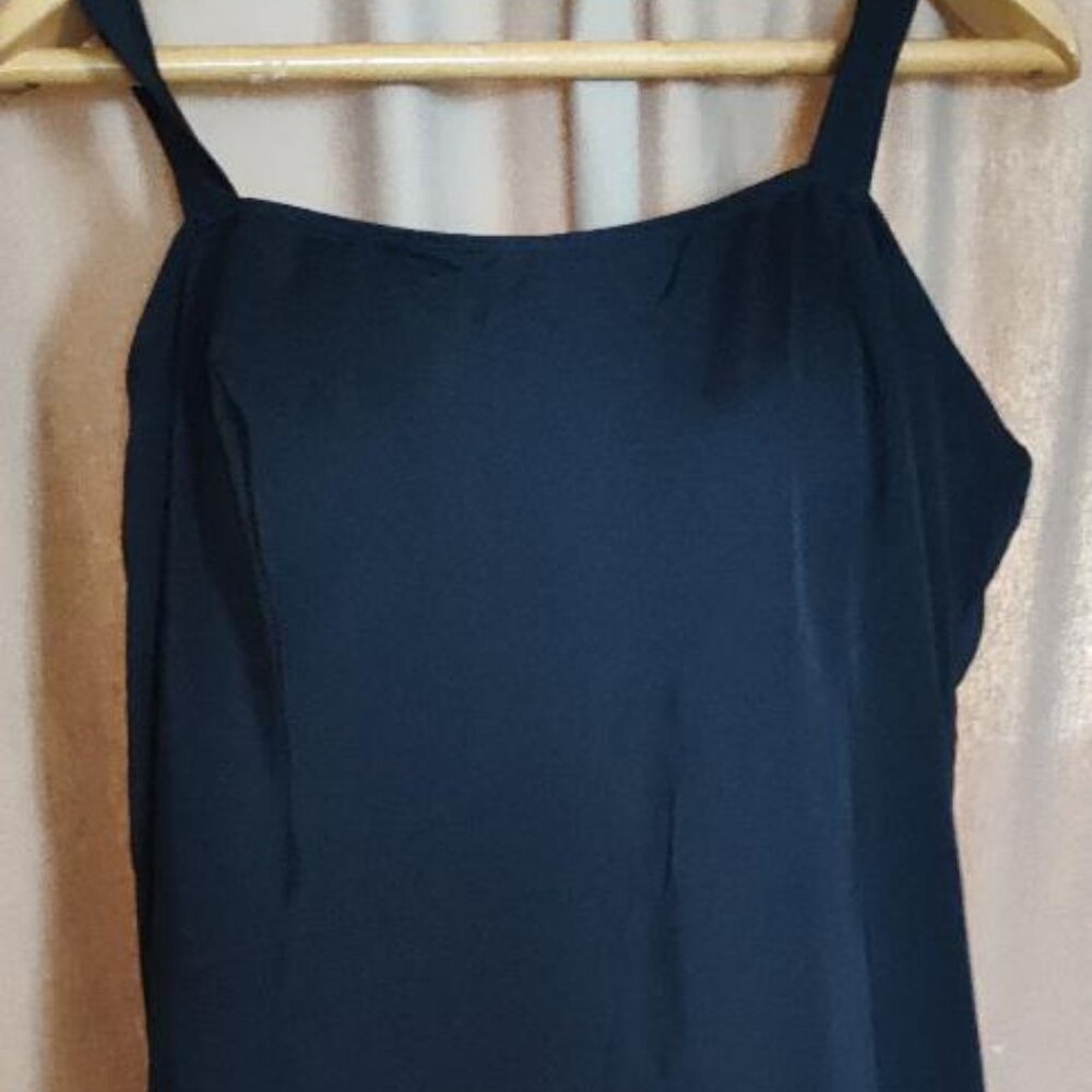 Princess-Seam Swim Dress